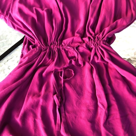 Kris Jenner LG-XL pink romper or cover adjustable waist oversized fits 14-16 - Picture 10 of 12